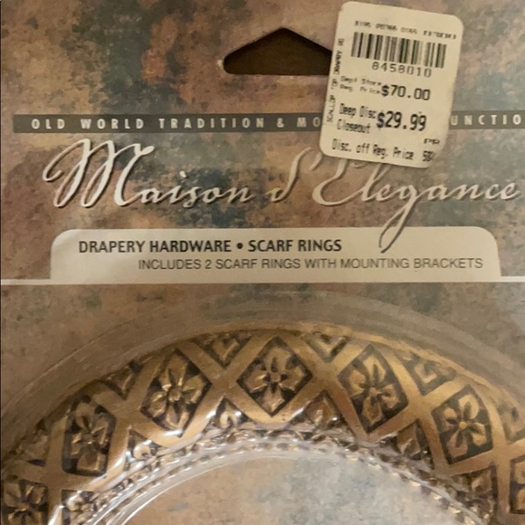 Drapery Scarf Rings - Picture 8 of 8